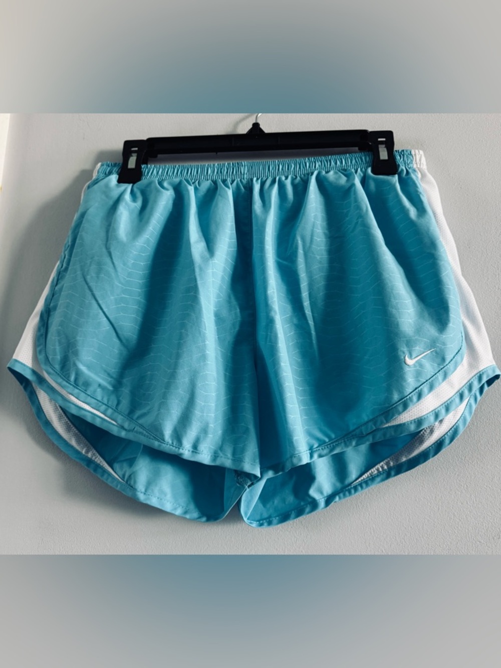 Nike Dri-Fit Running Shorts Women’s Large Blue 3” Inseam Athletic